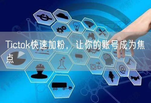 Tictok快速加粉，让你的账号成为焦点