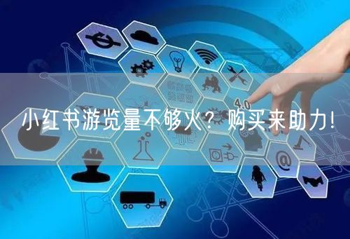 小红书游览量不够火？购买来助力！