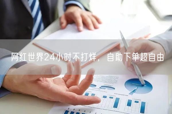 网红世界24小时不打烊，自助下单超自由