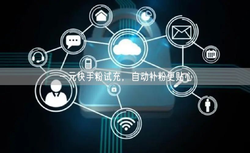 一元快手粉试充，自动补粉更贴心