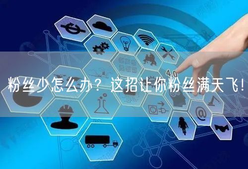 粉丝少怎么办？这招让你粉丝满天飞！