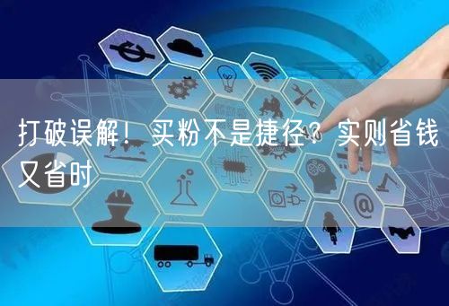 打破误解！买粉不是捷径？实则省钱又省时