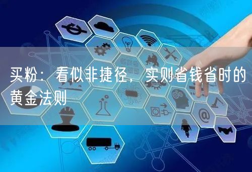 买粉：看似非捷径，实则省钱省时的黄金法则