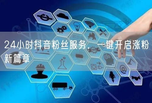 24小时抖音粉丝服务，一键开启涨粉新篇章