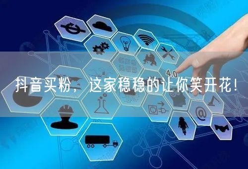 抖音买粉，这家稳稳的让你笑开花！