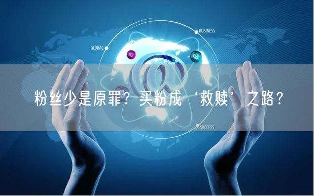 粉丝少是原罪？买粉成‘救赎’之路？