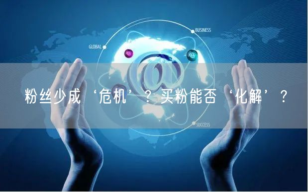 粉丝少成‘危机’？买粉能否‘化解’？