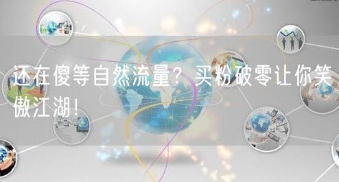 还在傻等自然流量？买粉破零让你笑傲江湖！