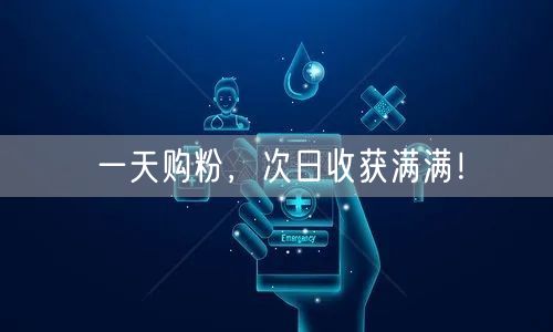 一天购粉，次日收获满满！