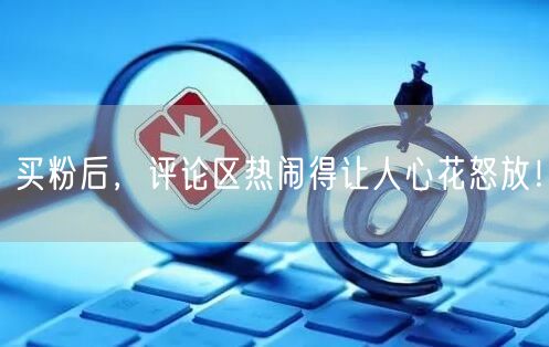 买粉后，评论区热闹得让人心花怒放！