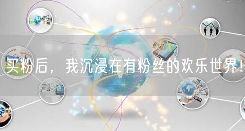 买粉后，我沉浸在有粉丝的欢乐世界！
