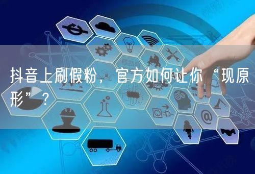 抖音上刷假粉，官方如何让你“现原形”？